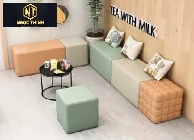 Bộ bàn ghế sofa quán cà phê, trà sữa Bộ bàn ghế sofa quán cà phê, trà sữa